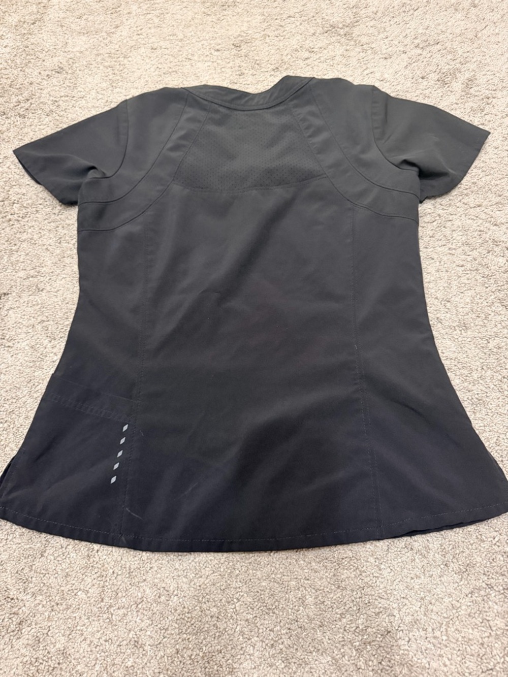 BARCO ONE Black Racer 4 Pocket Scrub Top - Picture 6 of 6